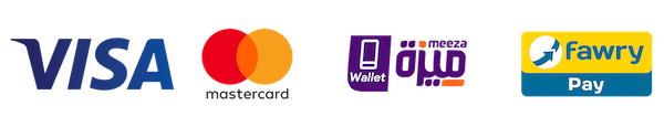 EGP only    -->     VISA | Mastercard | Meeza | Fawry